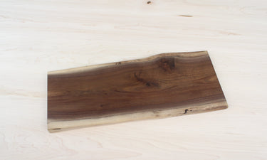 Black Walnut Live Edge Charcuterie Gift Slab Ready to Ship 4